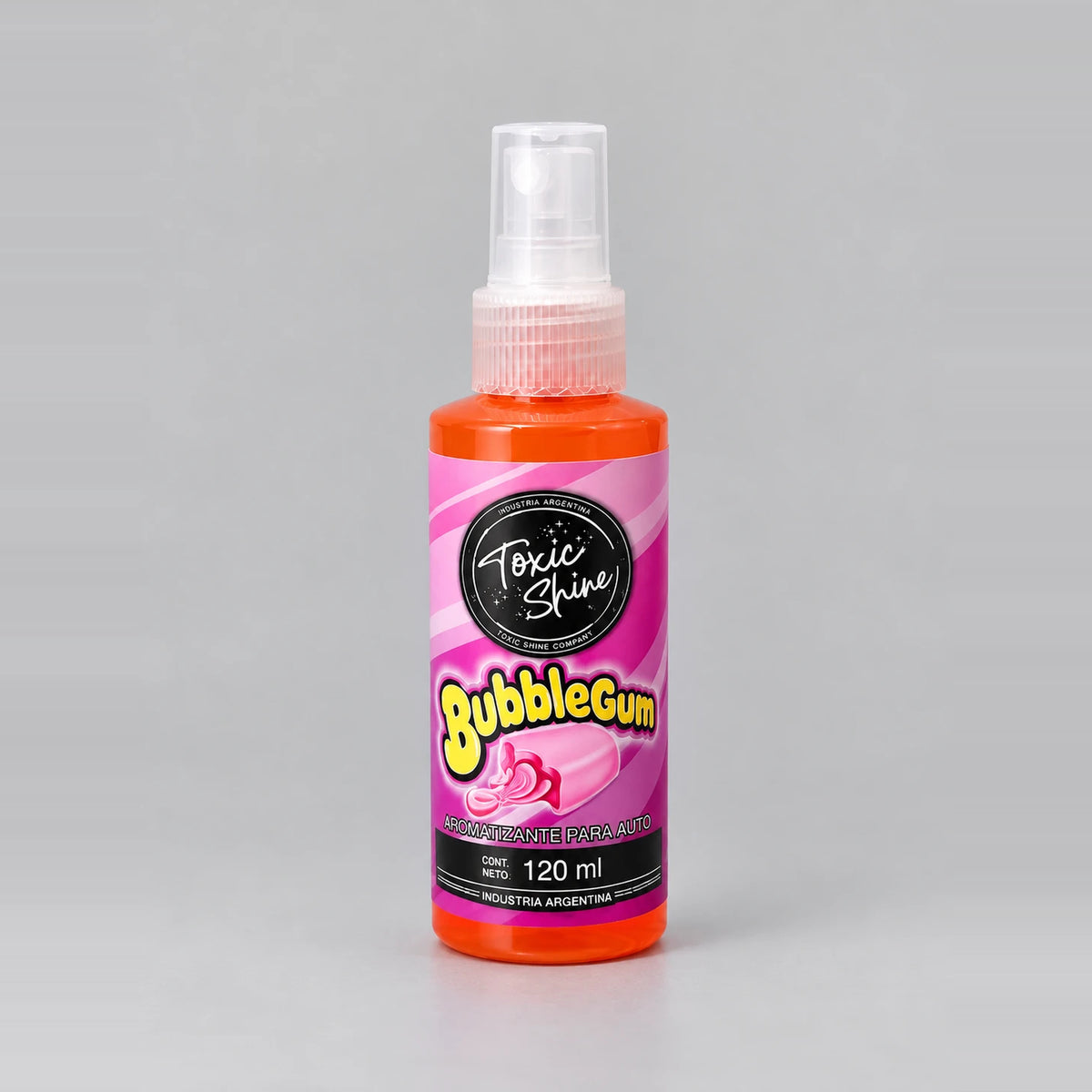 Aromatizante Bubblegum 120 ml Toxic Shine para auto