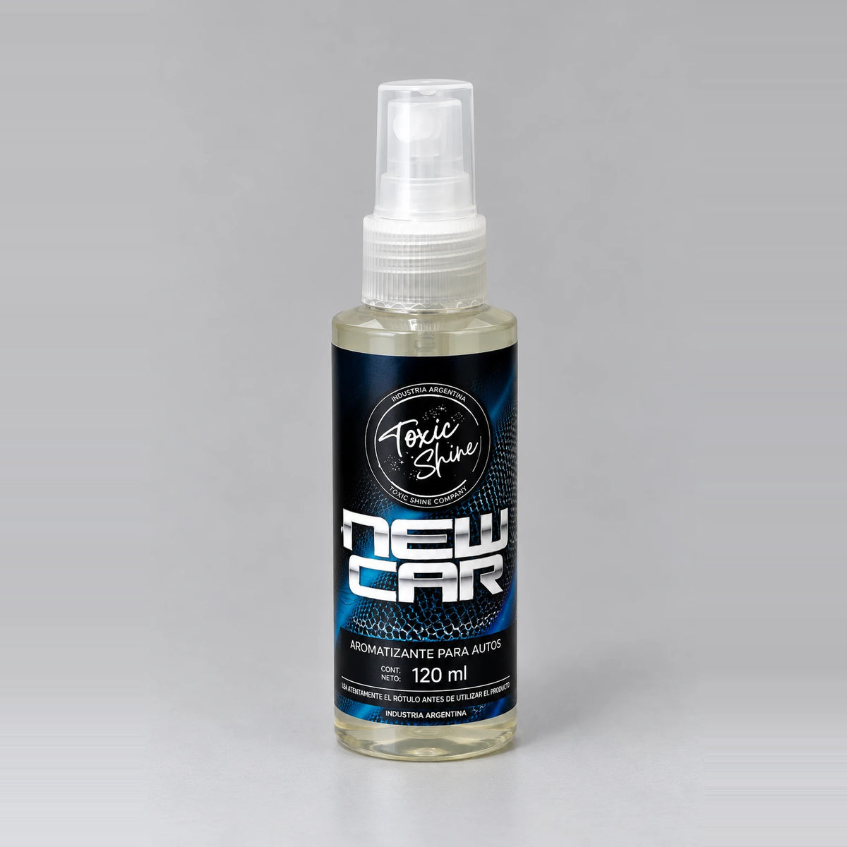 Aromatizante New Car 120 ml Toxic Shine para auto