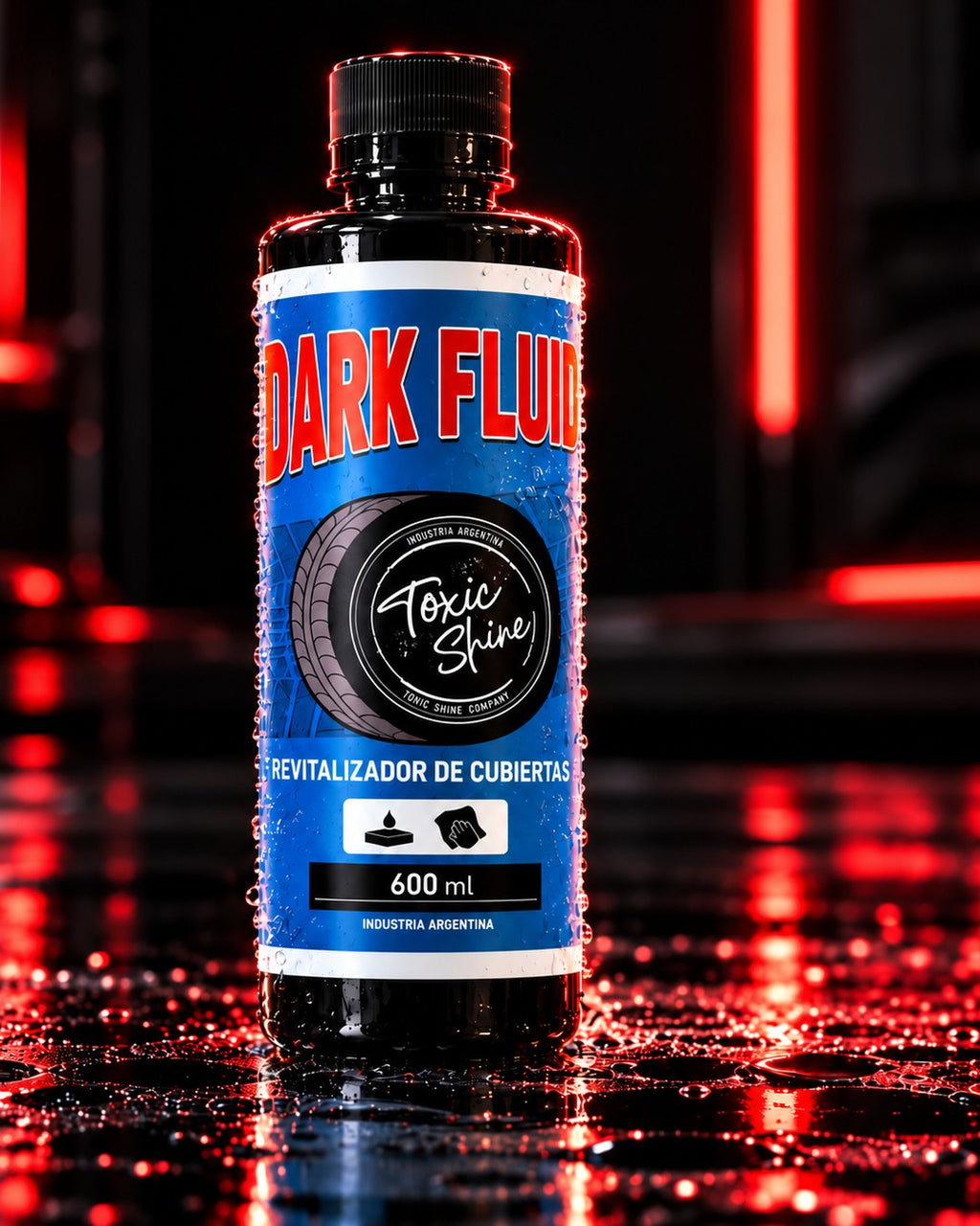 Dark Fluid revitalizador de cubiertas Toxic Shine