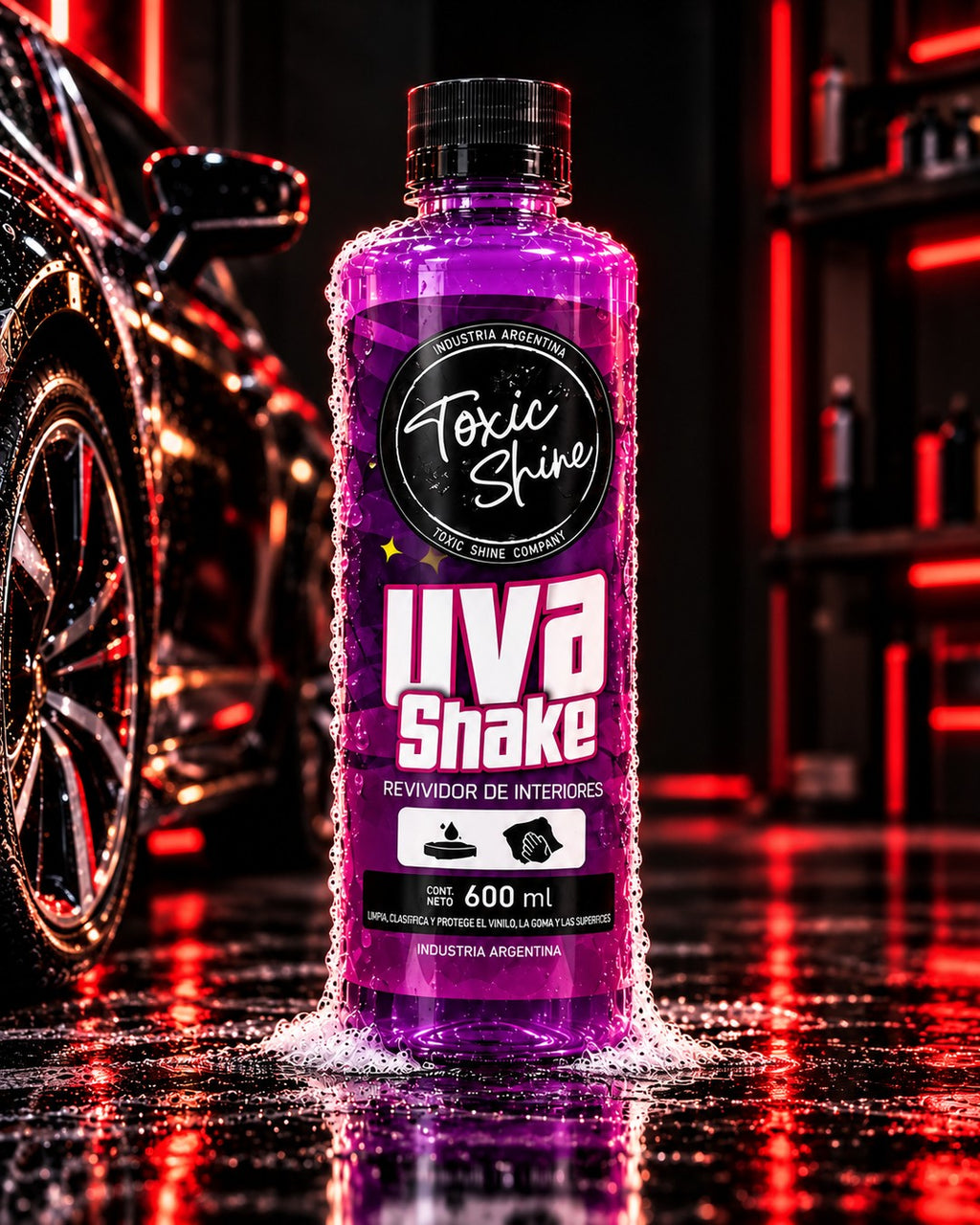 Uva Shake revividor de interiores Toxic Shine