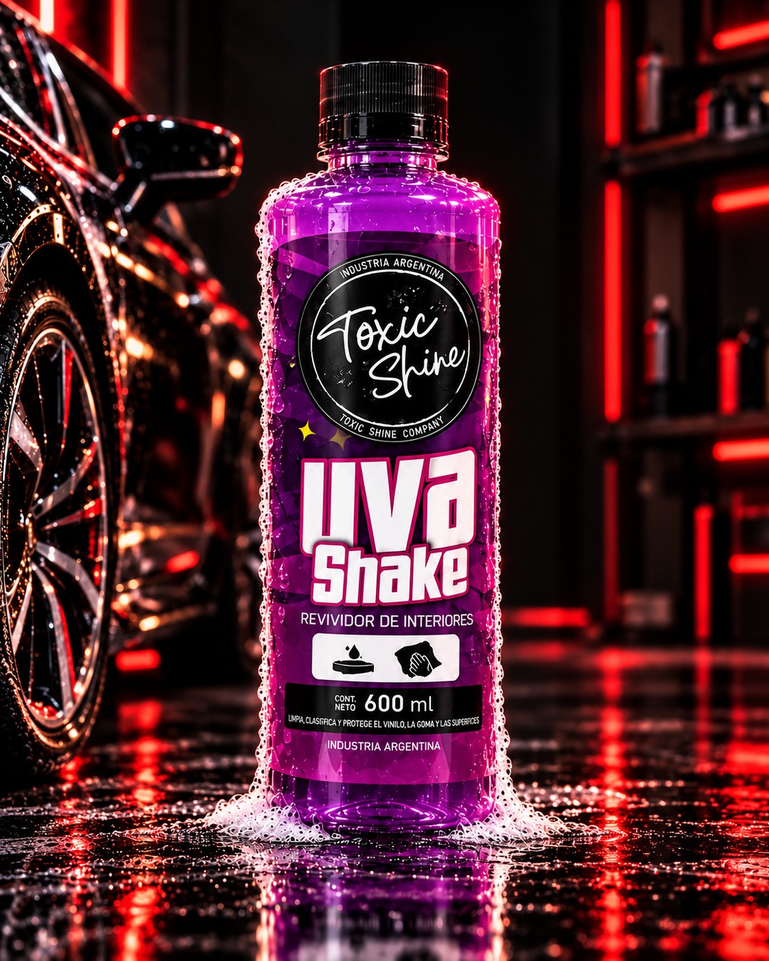 Uva Shake revividor de interiores Toxic Shine